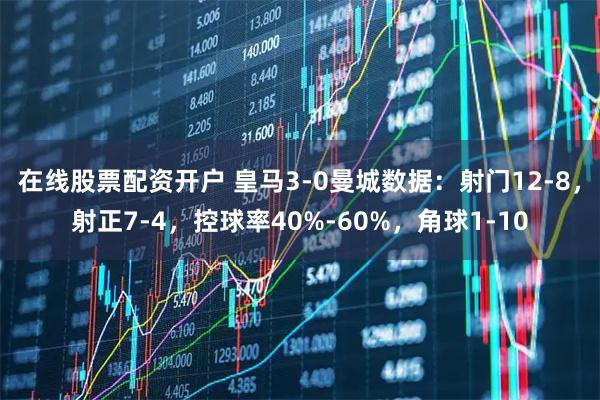 在线股票配资开户 皇马3-0曼城数据：射门12-8，射正7-4，控球率40%-60%，角球1-10